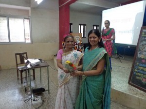 lecture   in Tilak Vidyalaya                     